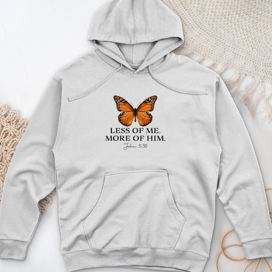 Less Of Me More Of Him Midweight Hooded Sweatshirt