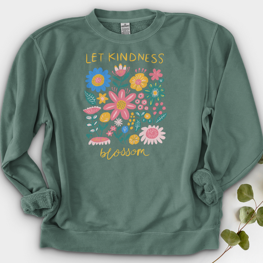 Let Kindness Blossom Crewneck