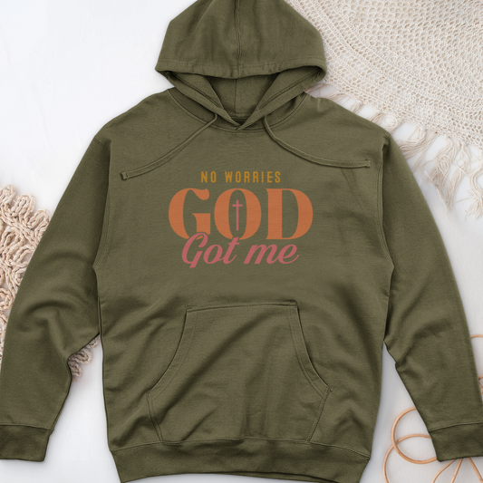 Love For God 01 Midweight Hooded Sweatshirt