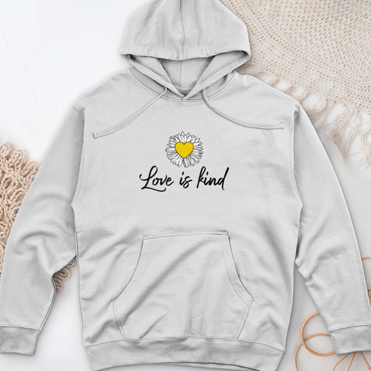 Love is Kind Midweight Hooded Sweatshirt