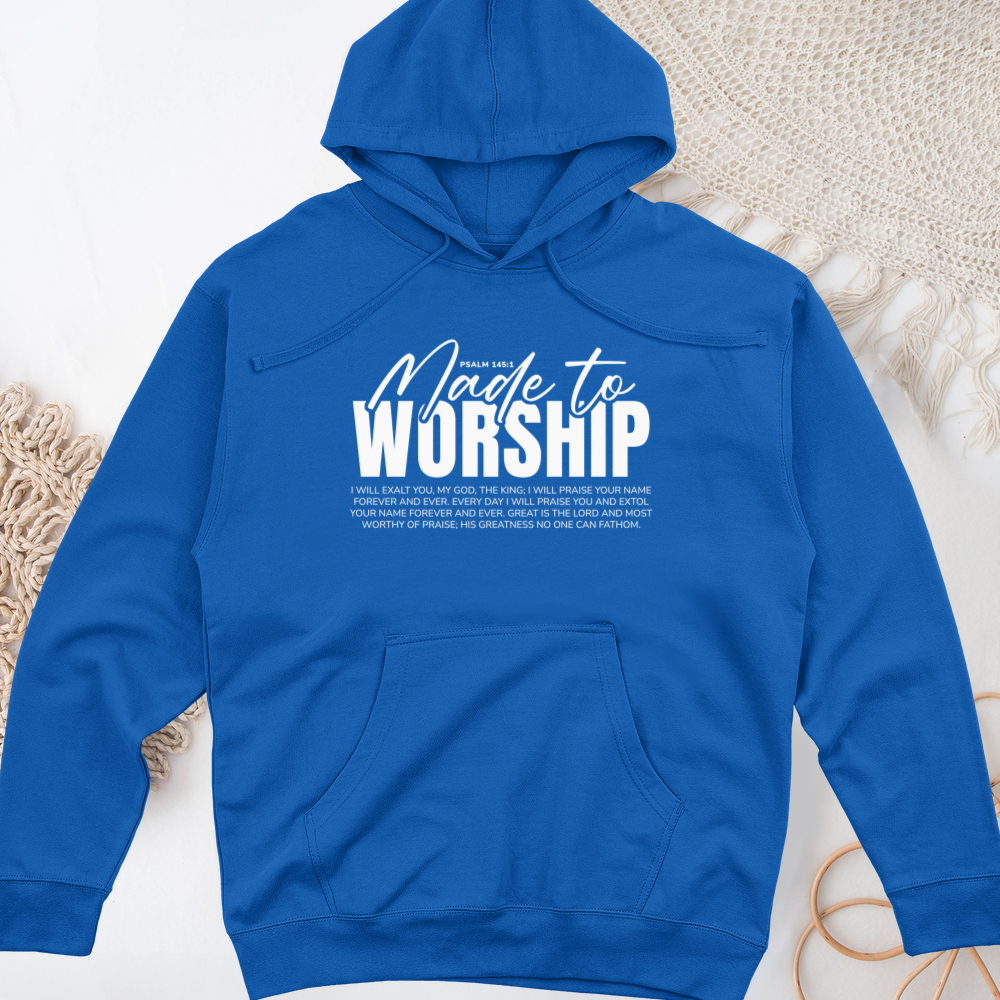 Made to Worship Midweight Hooded Sweatshirt