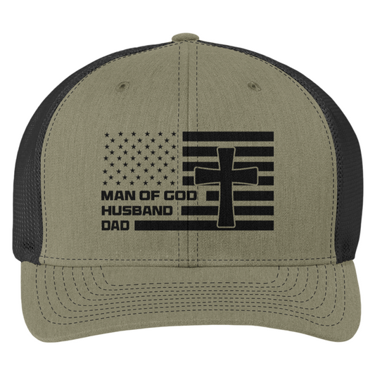Man Of God Trucker Cap
