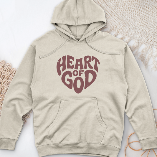 Heart of God Midweight Hooded Sweatshirt