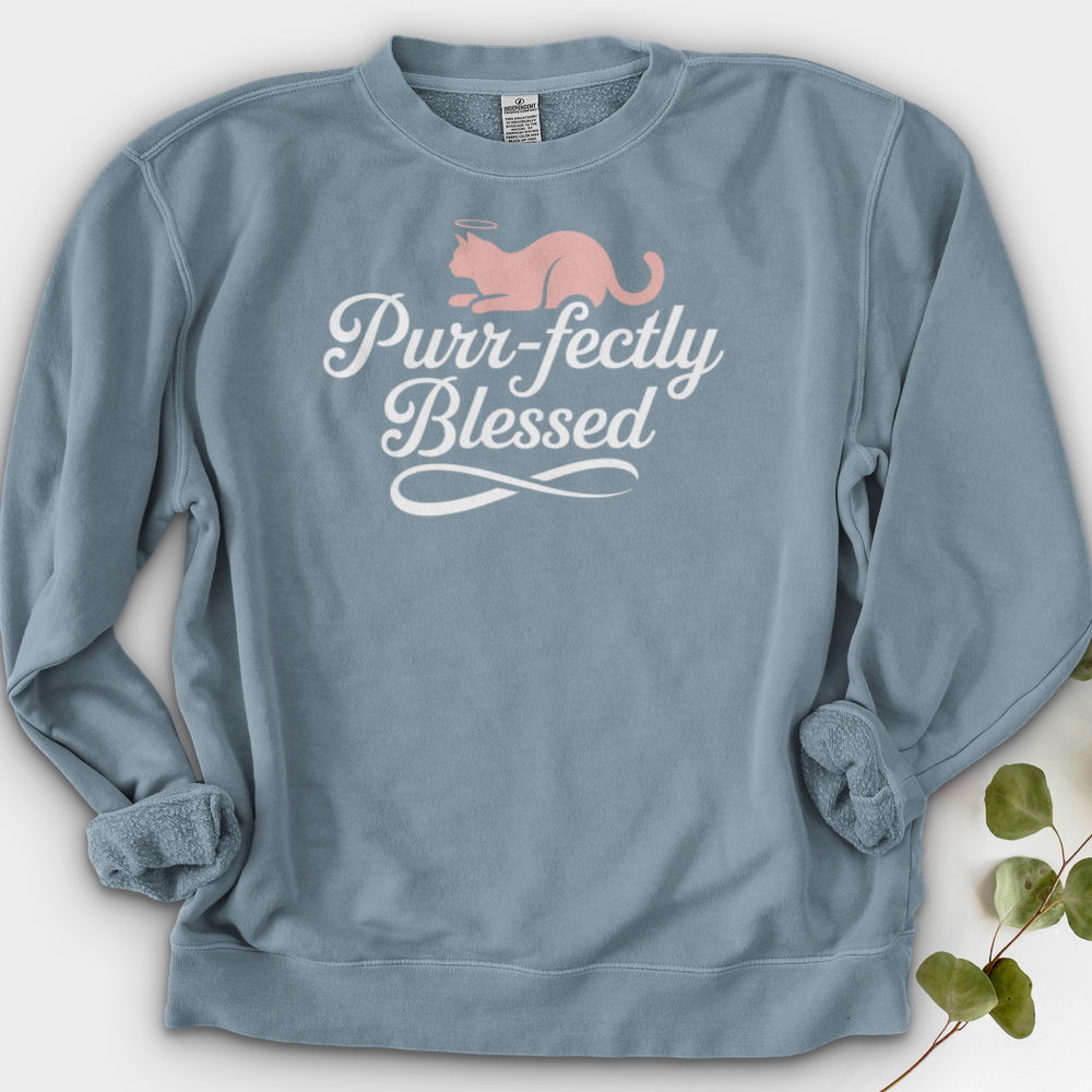 Purrfectly Blessed Crewneck