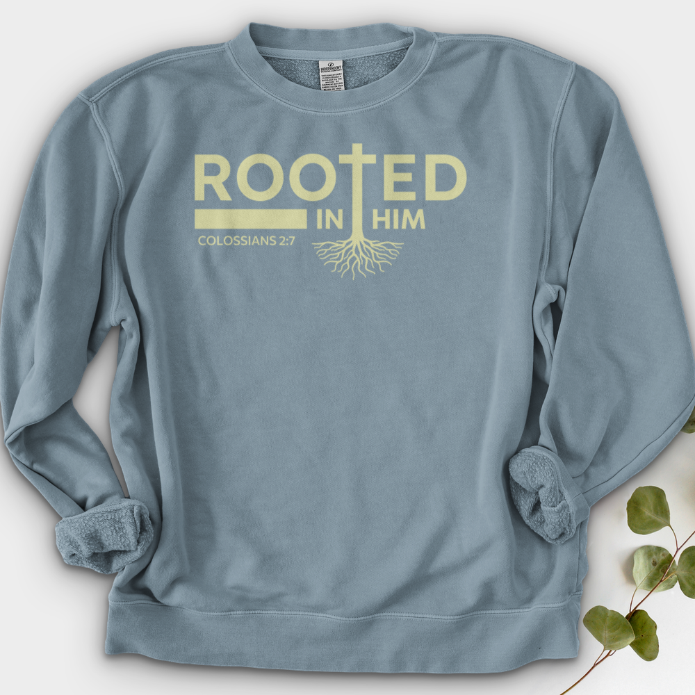 Rooted in Him Crewneck
