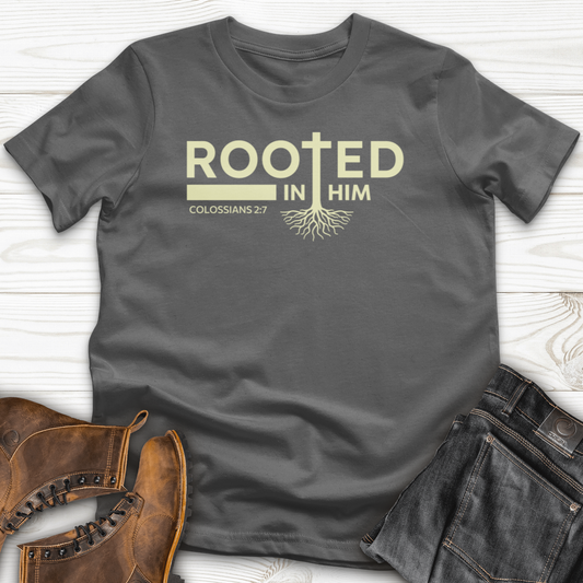 Rooted in Him T-shirt