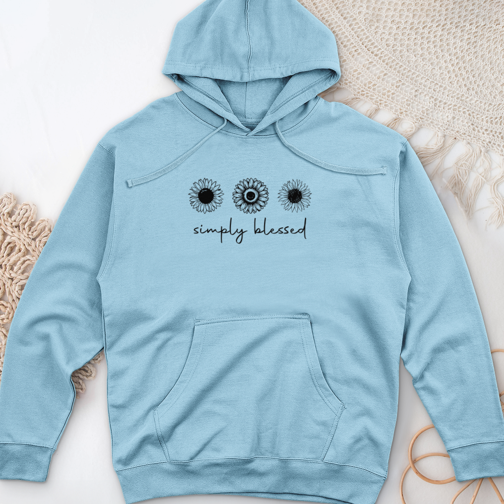 Simply Blessed Midweight Hooded Sweatshirt
