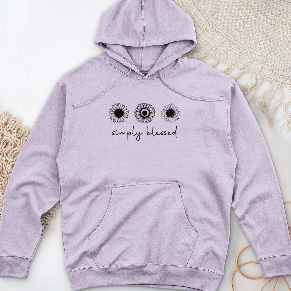 Simply Blessed Midweight Hooded Sweatshirt