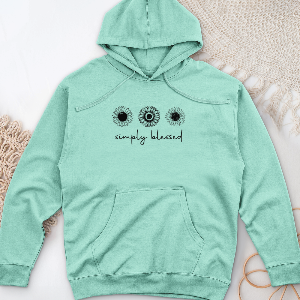 Simply Blessed Midweight Hooded Sweatshirt