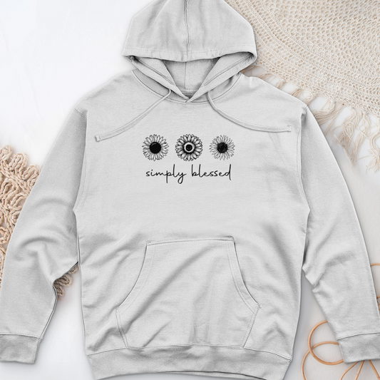 Simply Blessed Midweight Hooded Sweatshirt