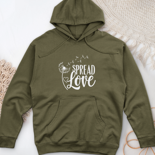 Spread Love Midweight Hooded Sweatshirt