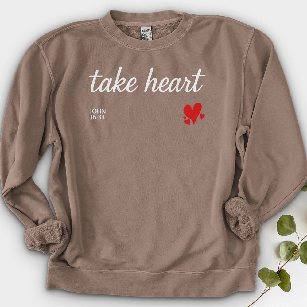 Take Heart Crewneck