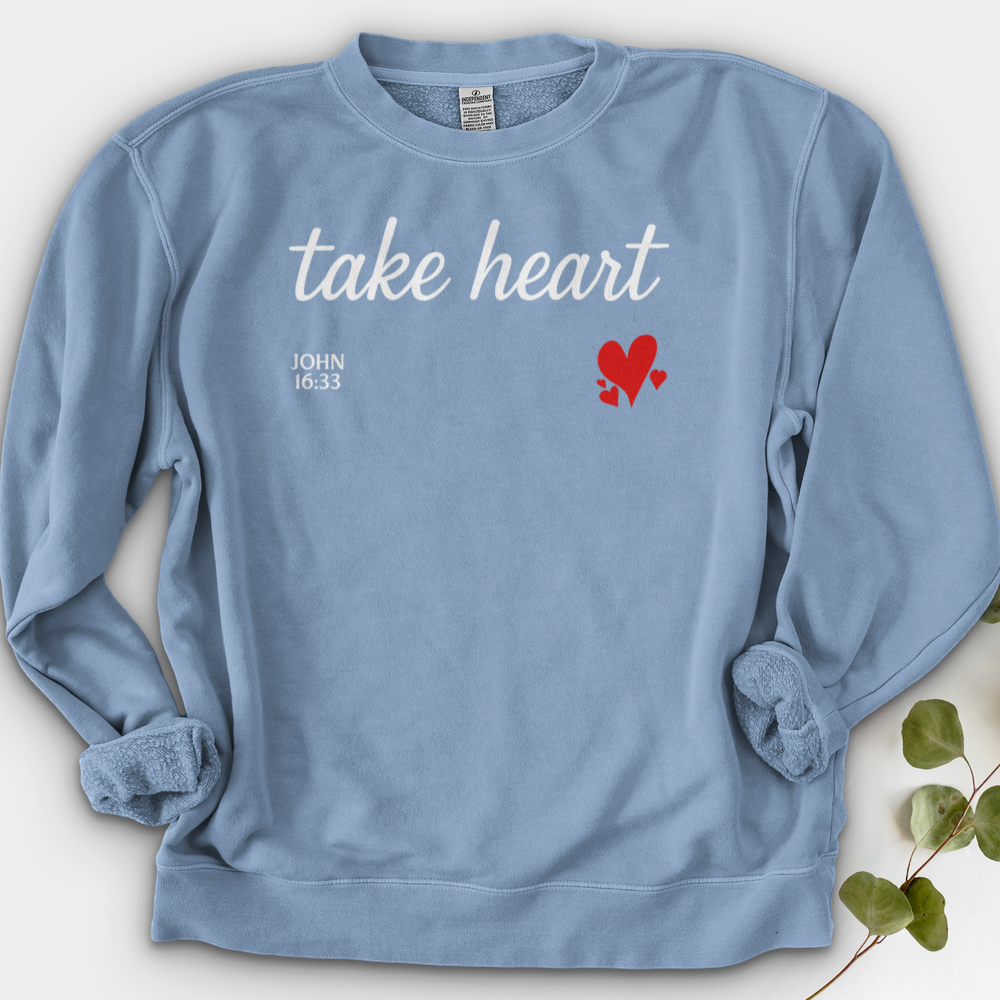 Take Heart Crewneck
