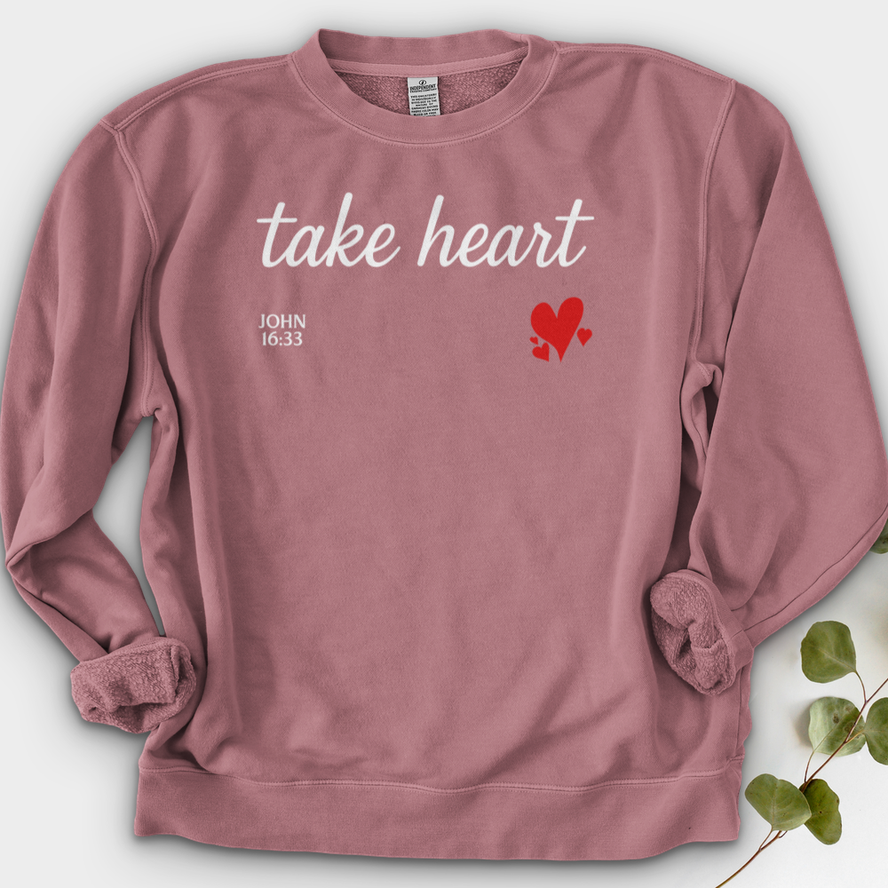 Take Heart Crewneck