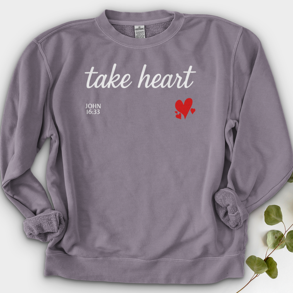 Take Heart Crewneck