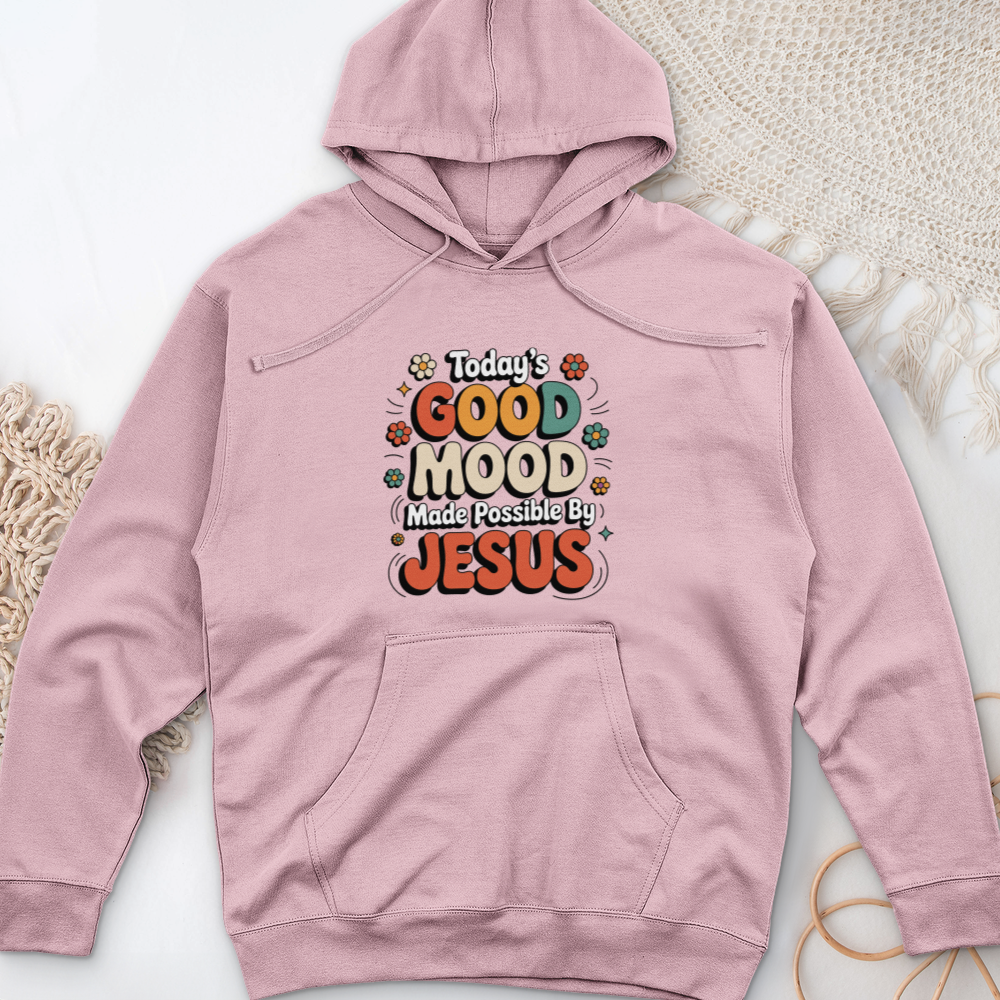 Today's Good Mood Midweight Hooded Sweatshirt
