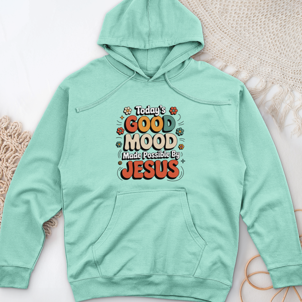 Today's Good Mood Midweight Hooded Sweatshirt
