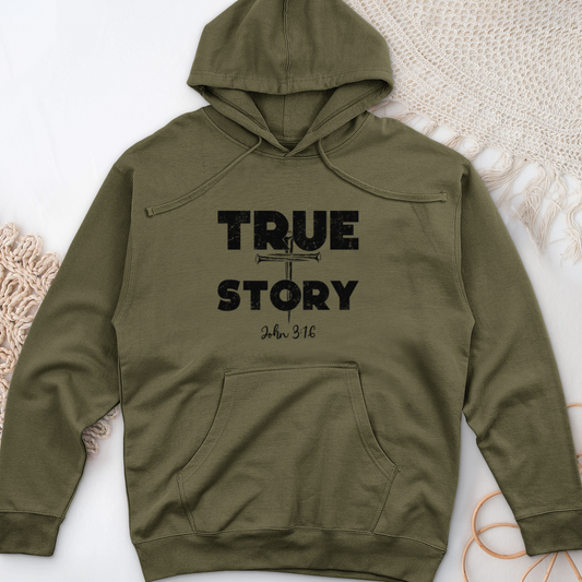 True Story Midweight Hooded Sweatshirt