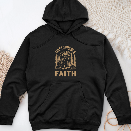 Unstoppable Faith Midweight Hooded Sweatshirt