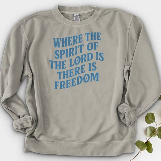 Where the Spirit of the Lord Crewneck