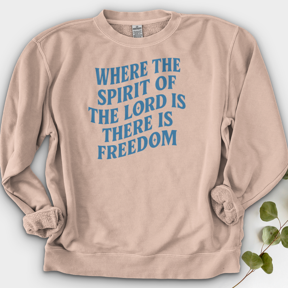 Where the Spirit of the Lord Crewneck