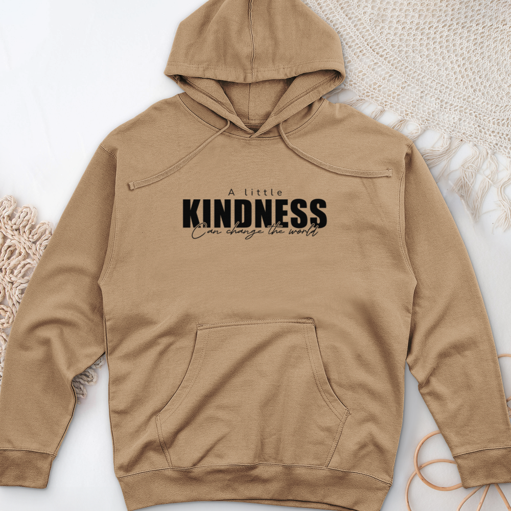 A Little Kindness Midweight Hooded Sweatshirt