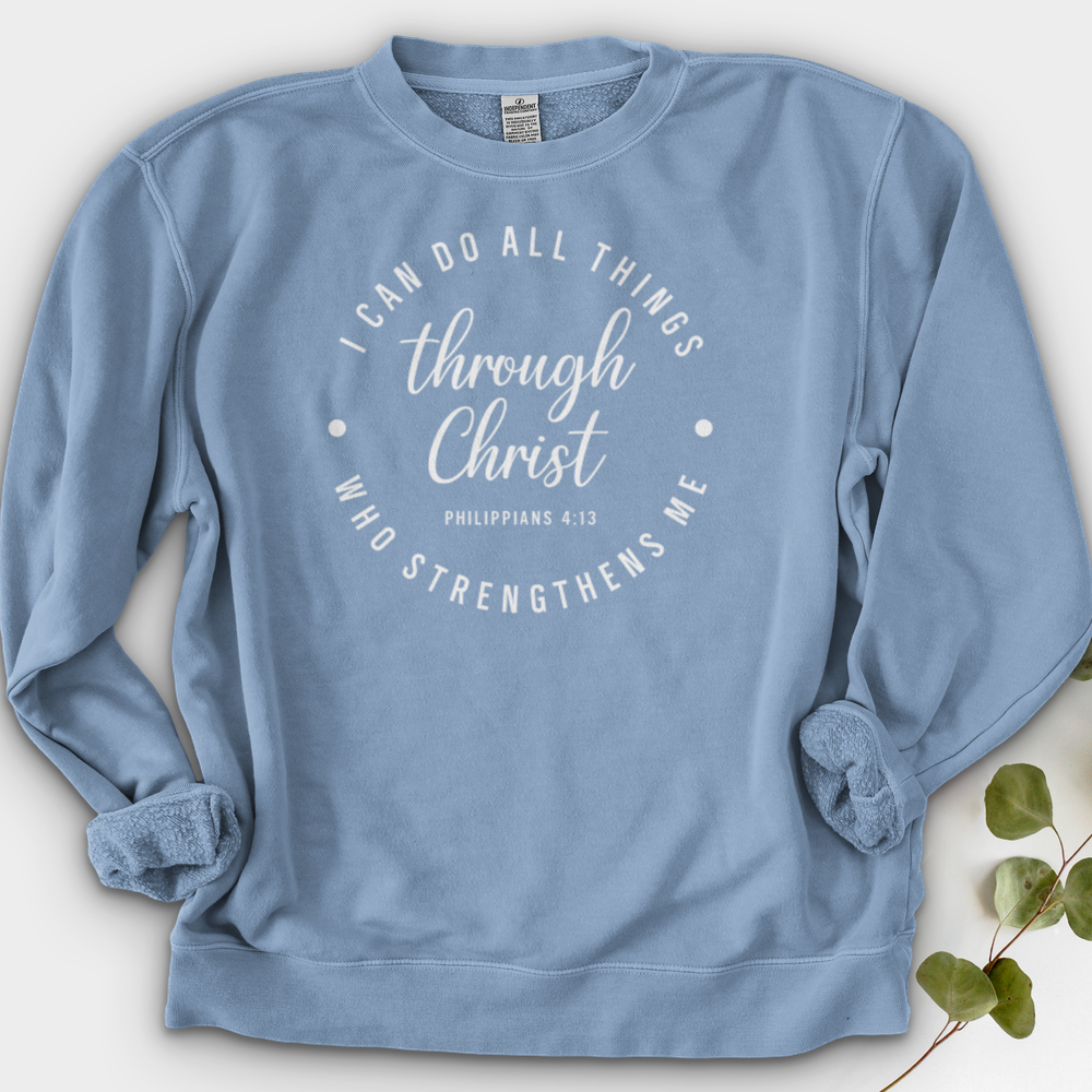 All Things Through Christ-01 Crewneck