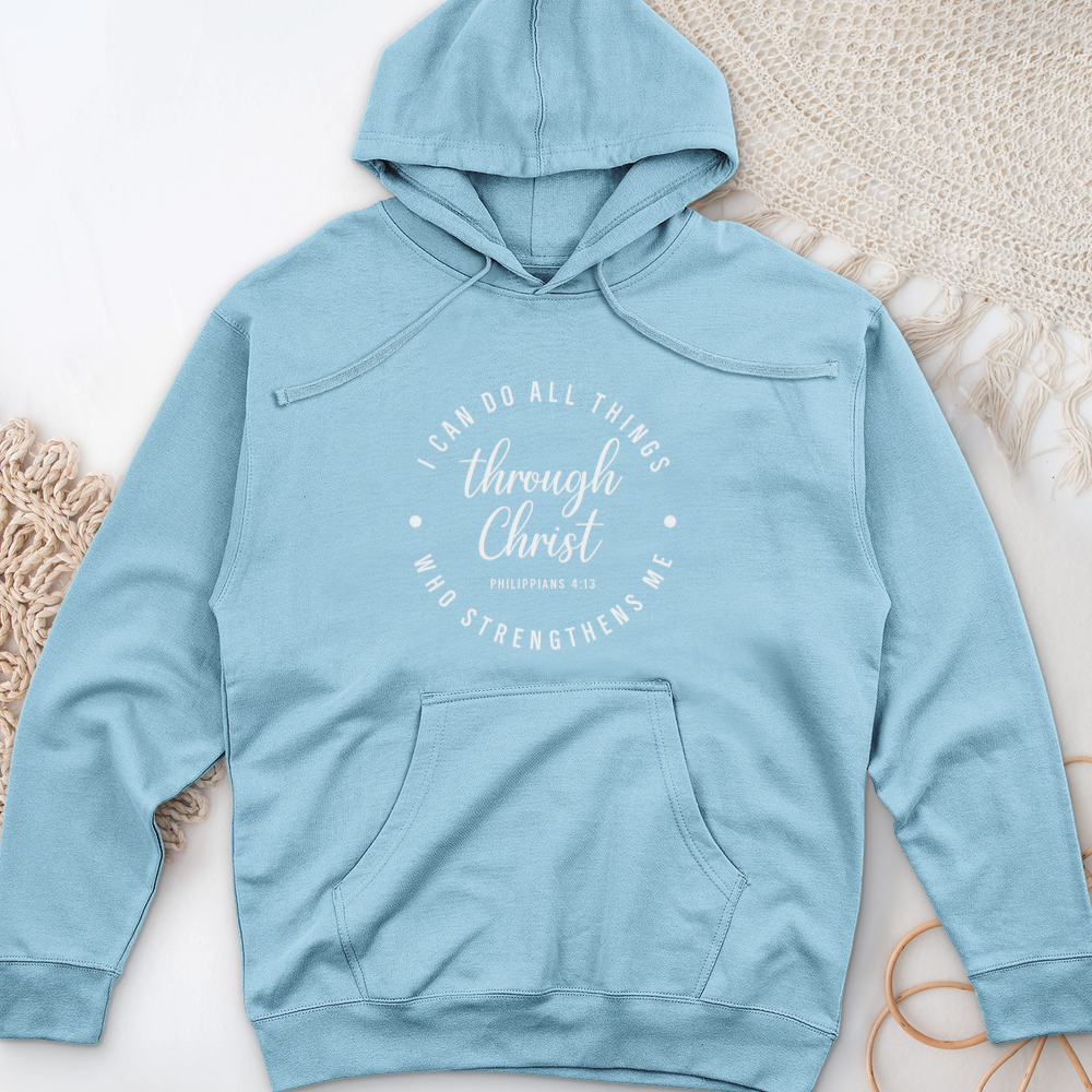 All Things Through Christ-01 Midweight Hooded Sweatshirt