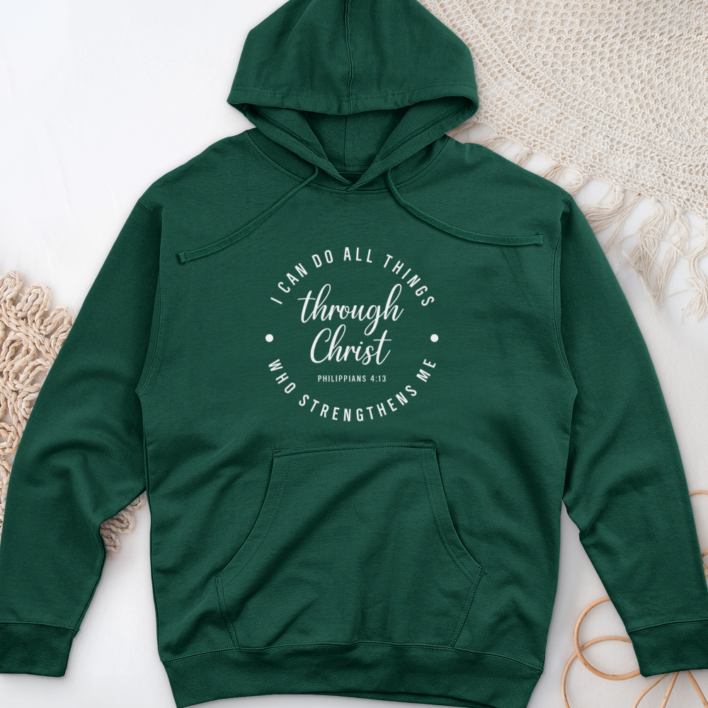 All Things Through Christ-01 Midweight Hooded Sweatshirt