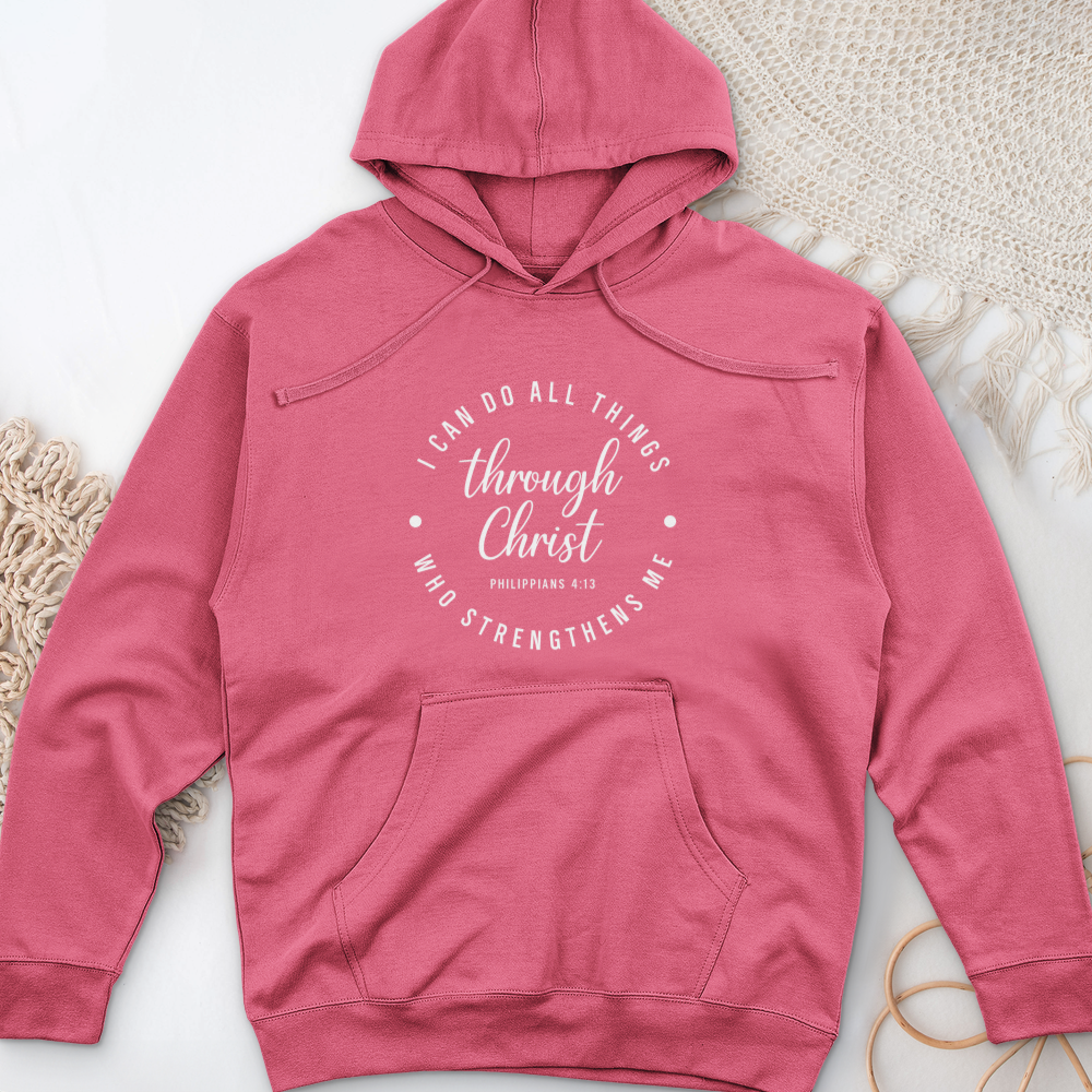 All Things Through Christ-01 Midweight Hooded Sweatshirt