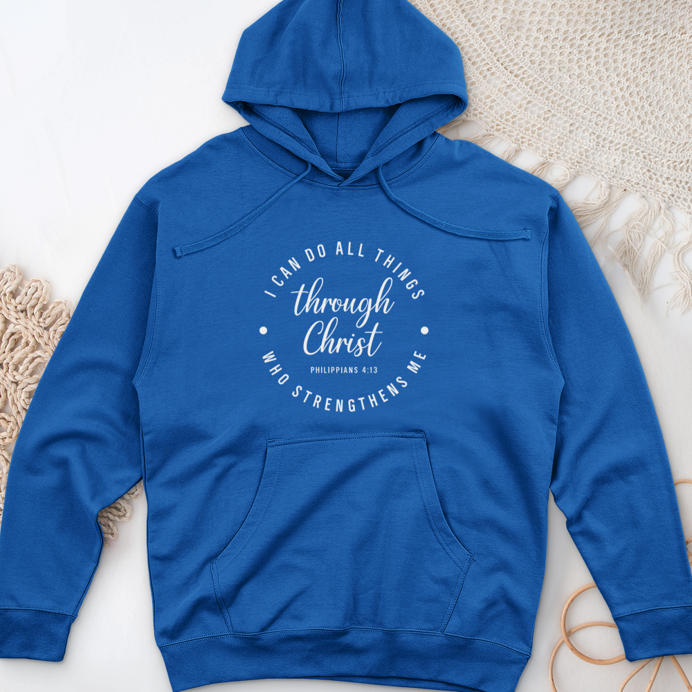 All Things Through Christ-01 Midweight Hooded Sweatshirt