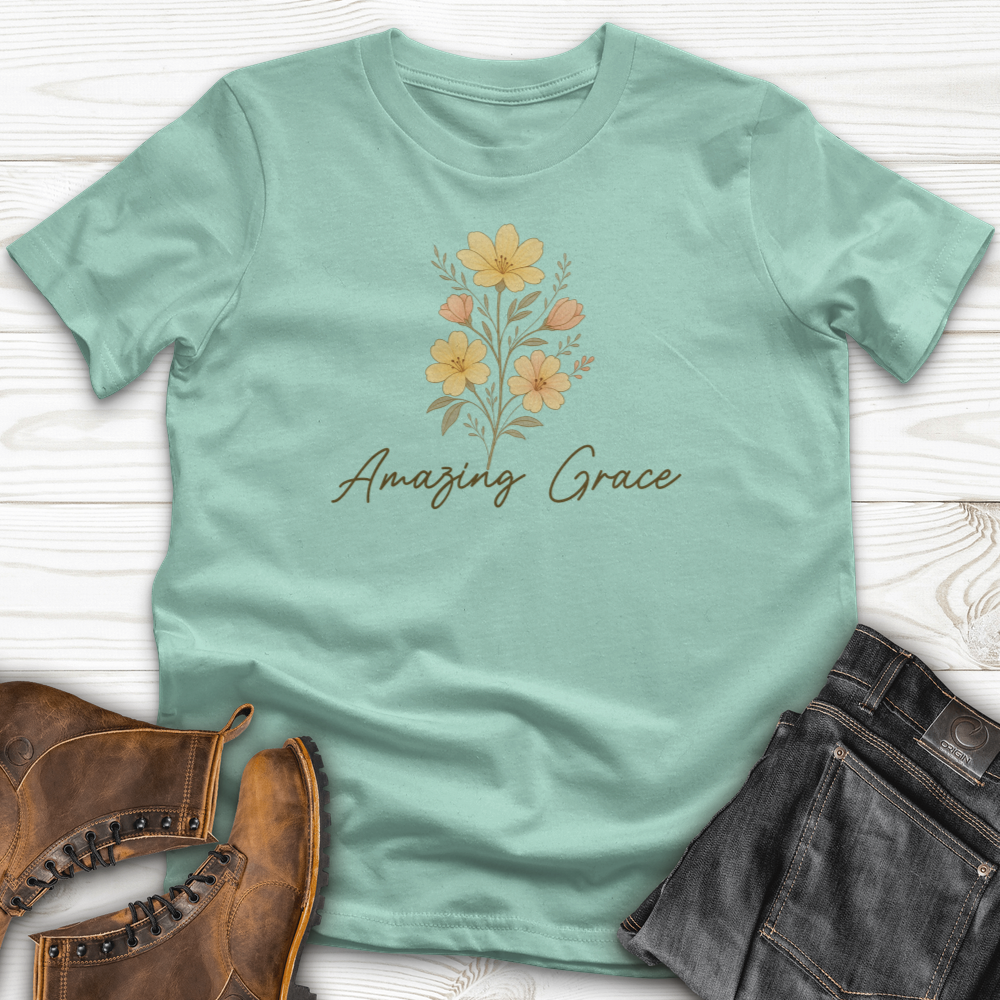 Amazing Grace Flowers T-Shirt