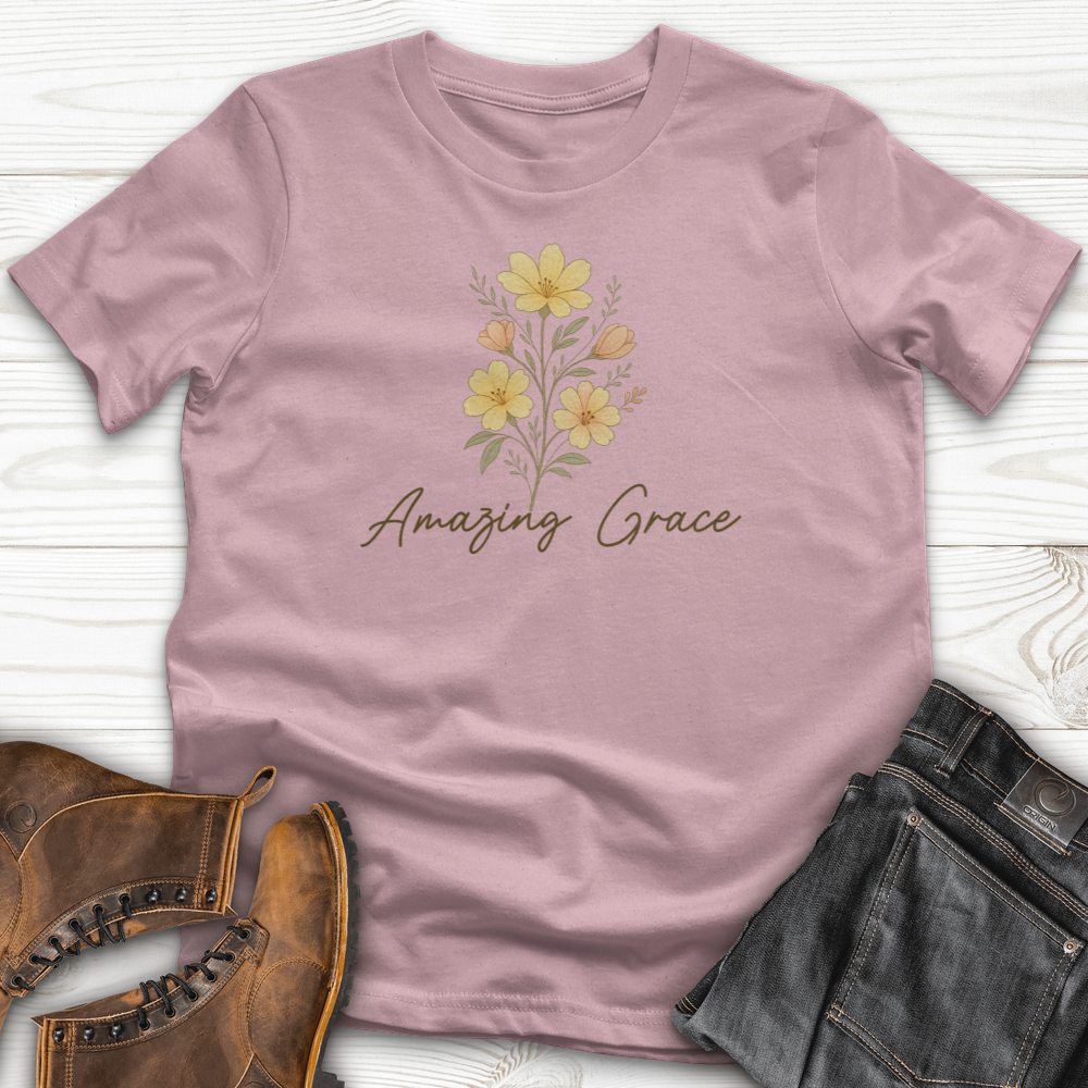 Amazing Grace Flowers T-Shirt