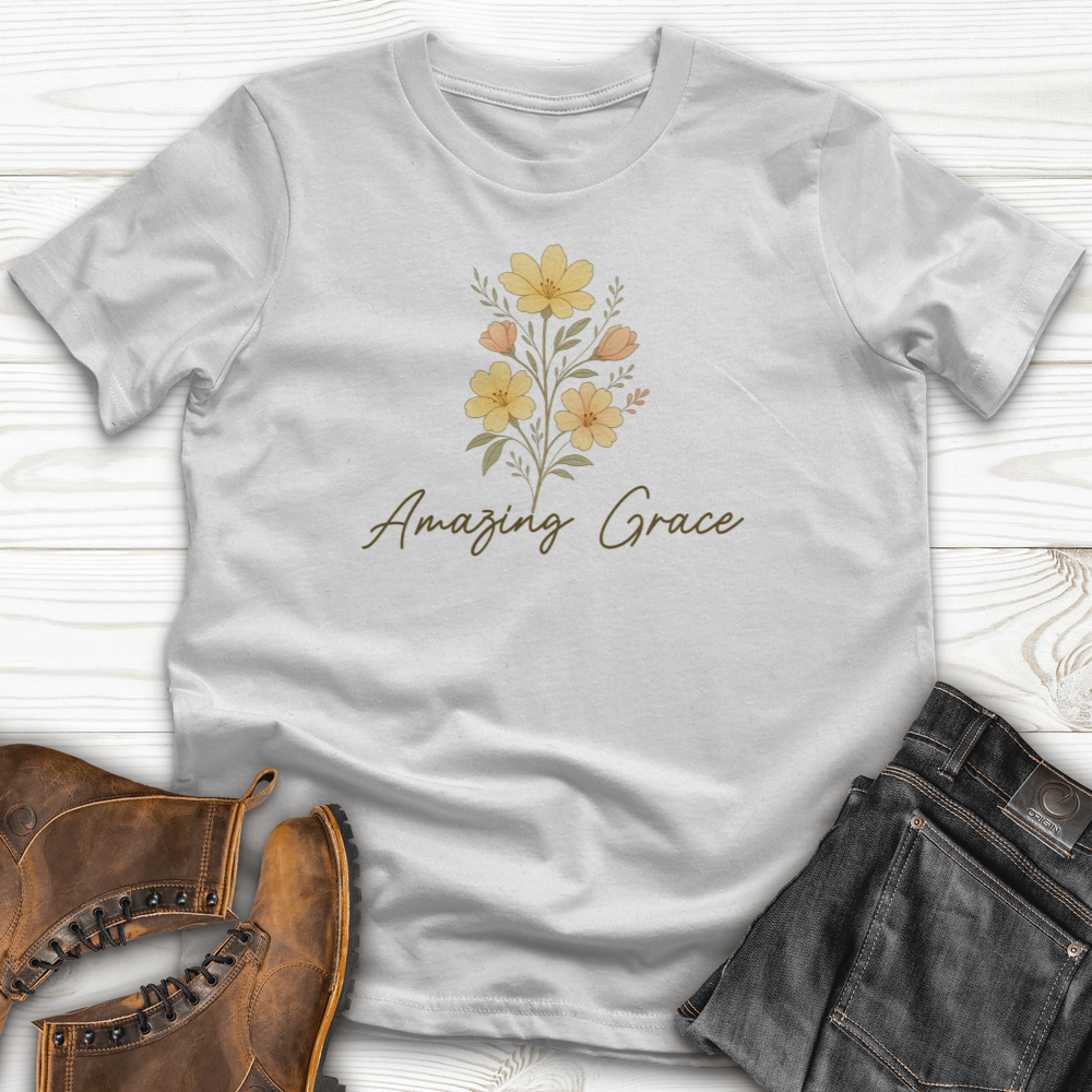 Amazing Grace Flowers T-Shirt