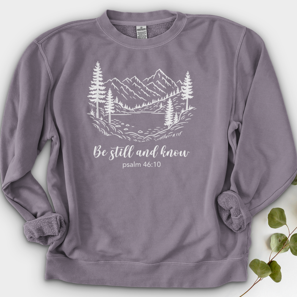 Be Still & Know Crewneck
