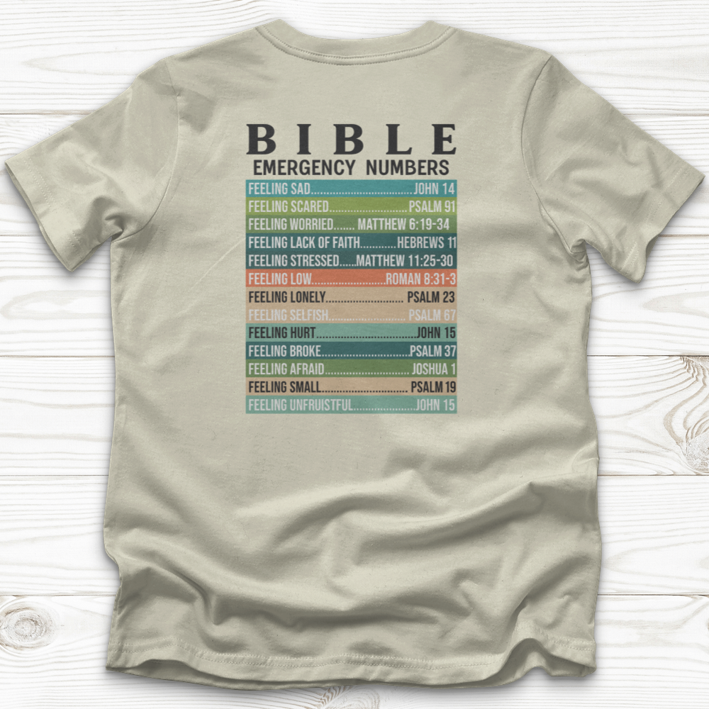 Bible Emergency Numbers T-Shirt