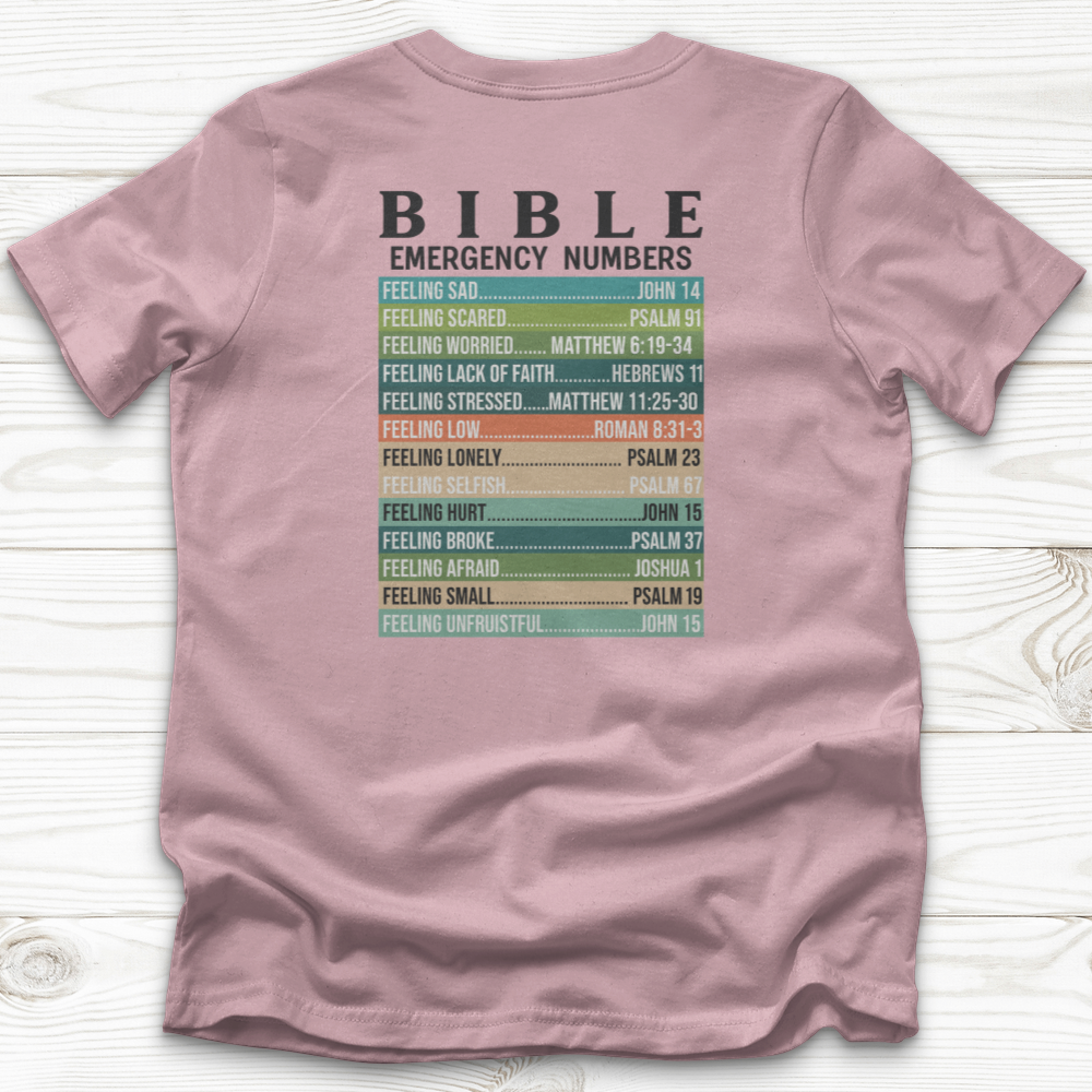 Bible Emergency Numbers T-Shirt