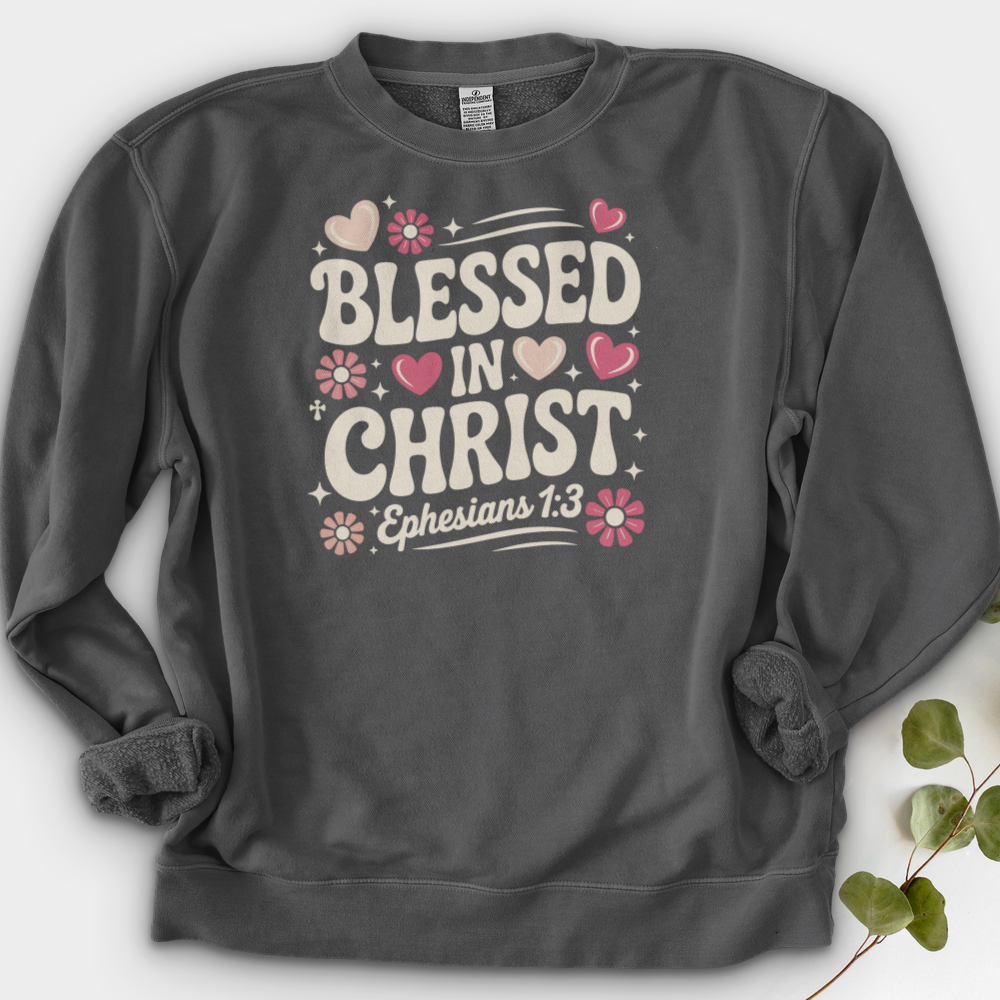 Blessed in Christ Crewneck