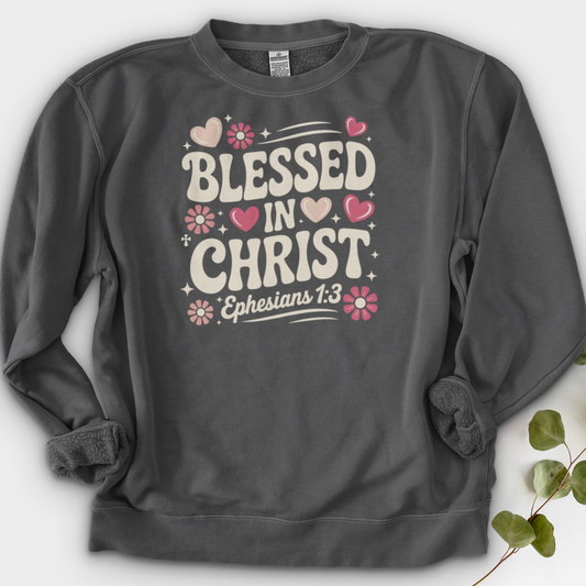 Blessed in Christ Crewneck