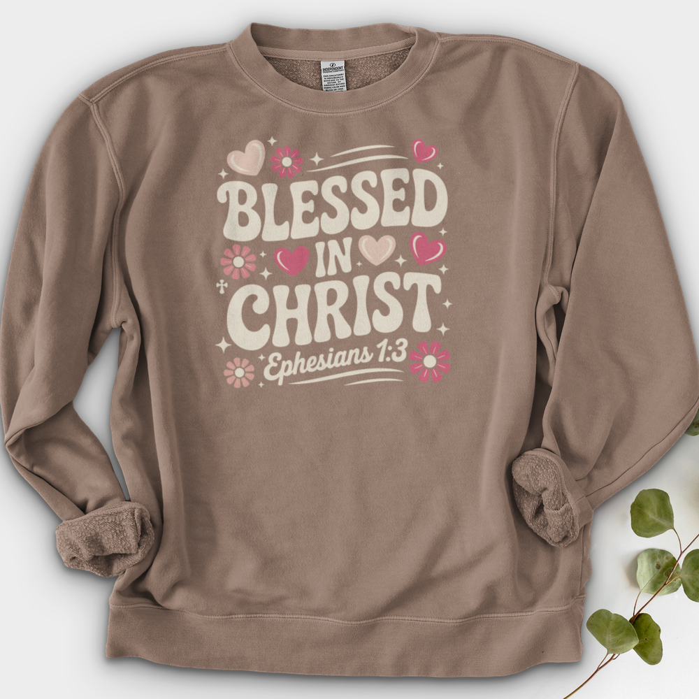 Blessed in Christ Crewneck