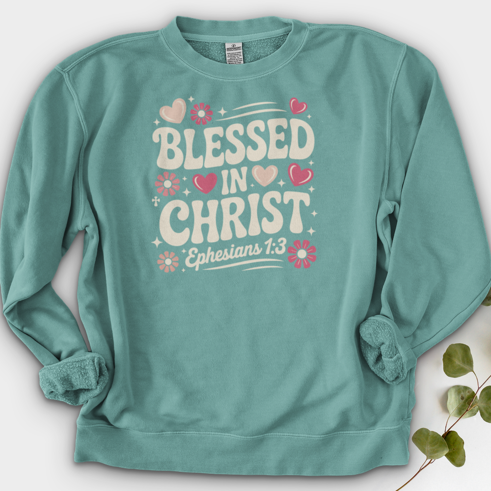 Blessed in Christ Crewneck
