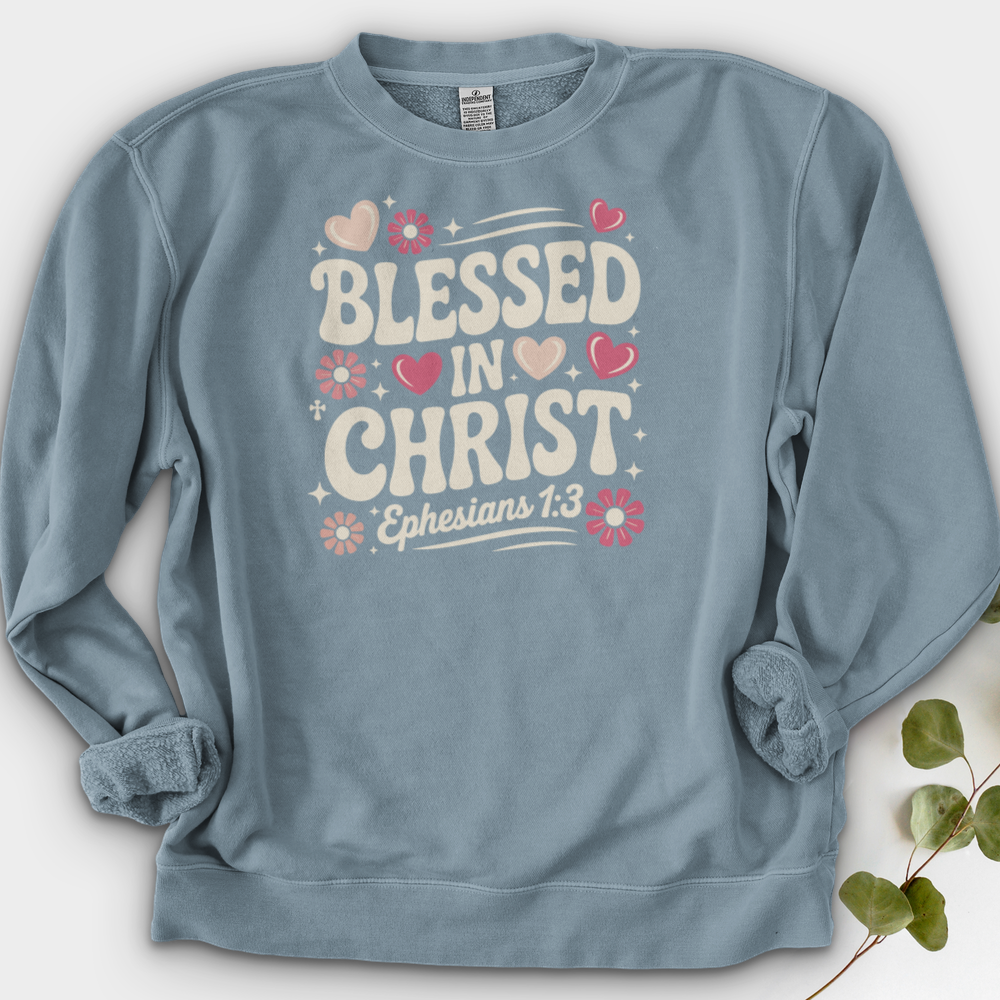Blessed in Christ Crewneck