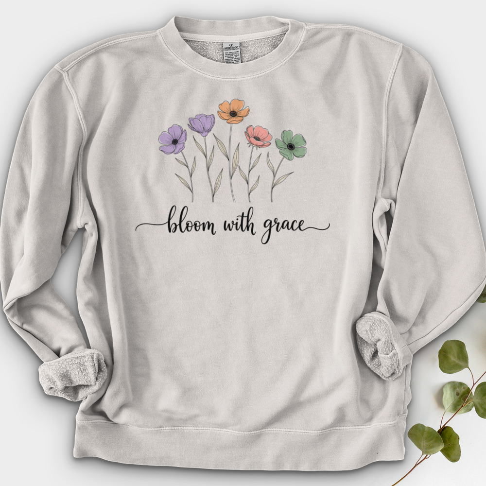 Bloom With Grace Crewneck