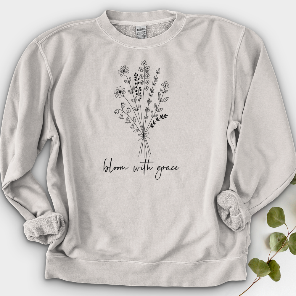 Bloom With Grace Crewneck