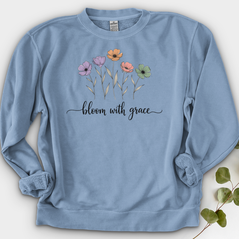 Bloom With Grace Crewneck