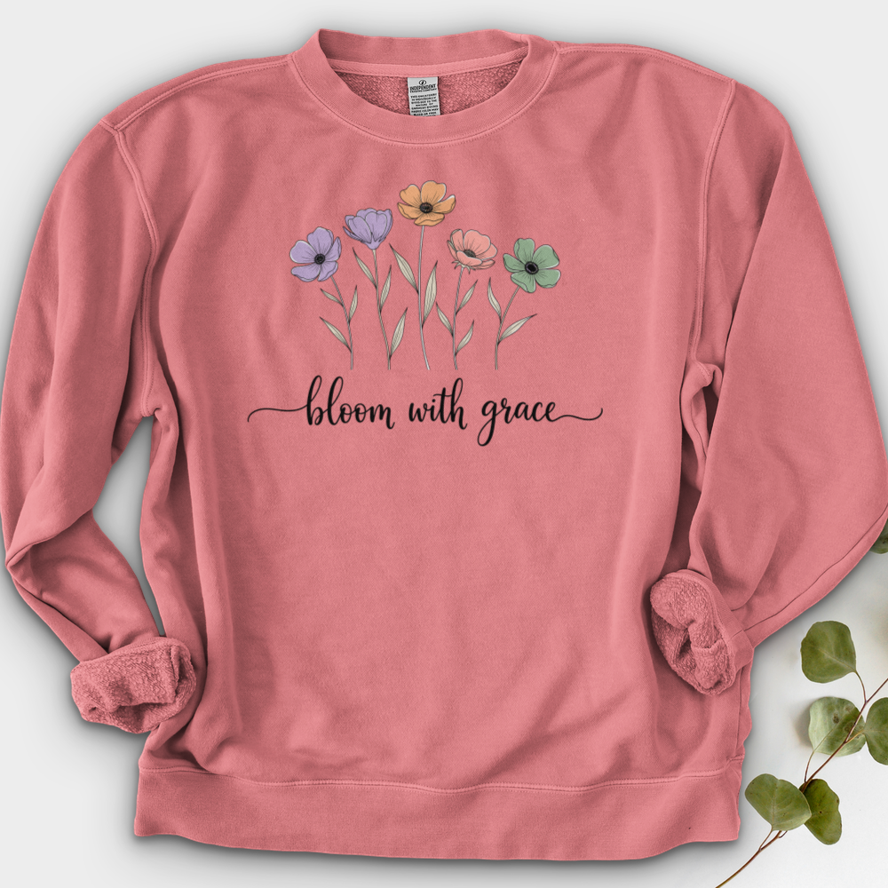 Bloom With Grace Crewneck