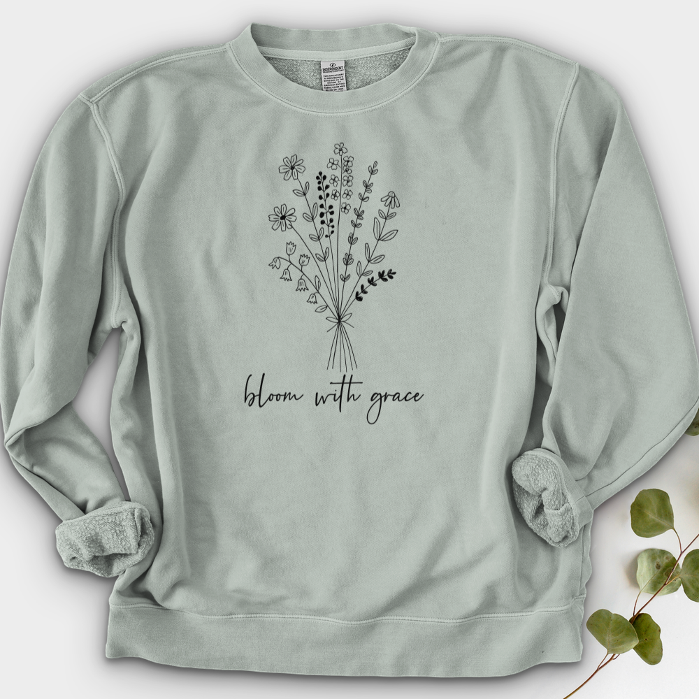 Bloom With Grace Crewneck