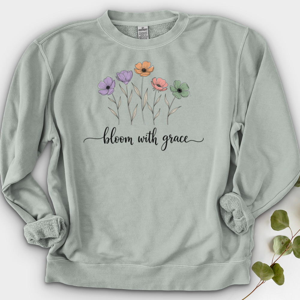 Bloom With Grace Crewneck