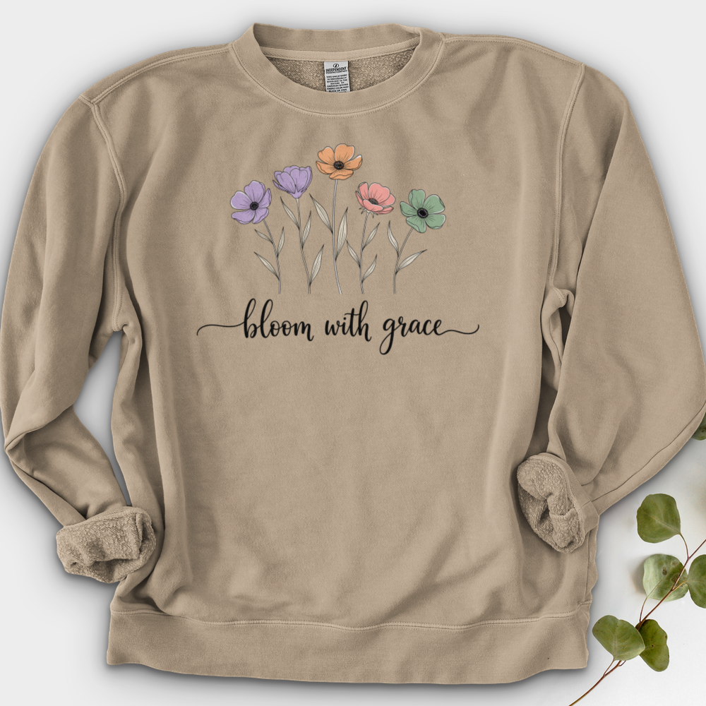 Bloom With Grace Crewneck