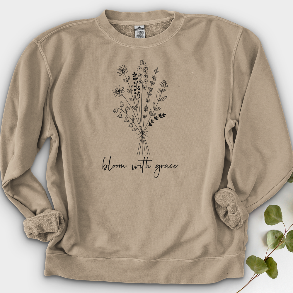 Bloom With Grace Crewneck